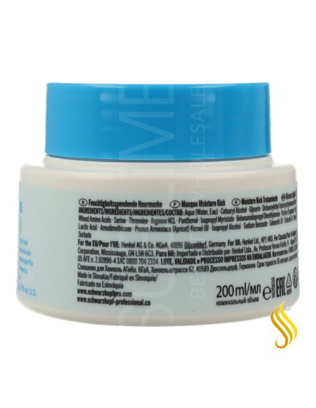 Schwarzkopf Bonacure Moisture Kick Mascarilla Hidratante Intensiva 200 ml